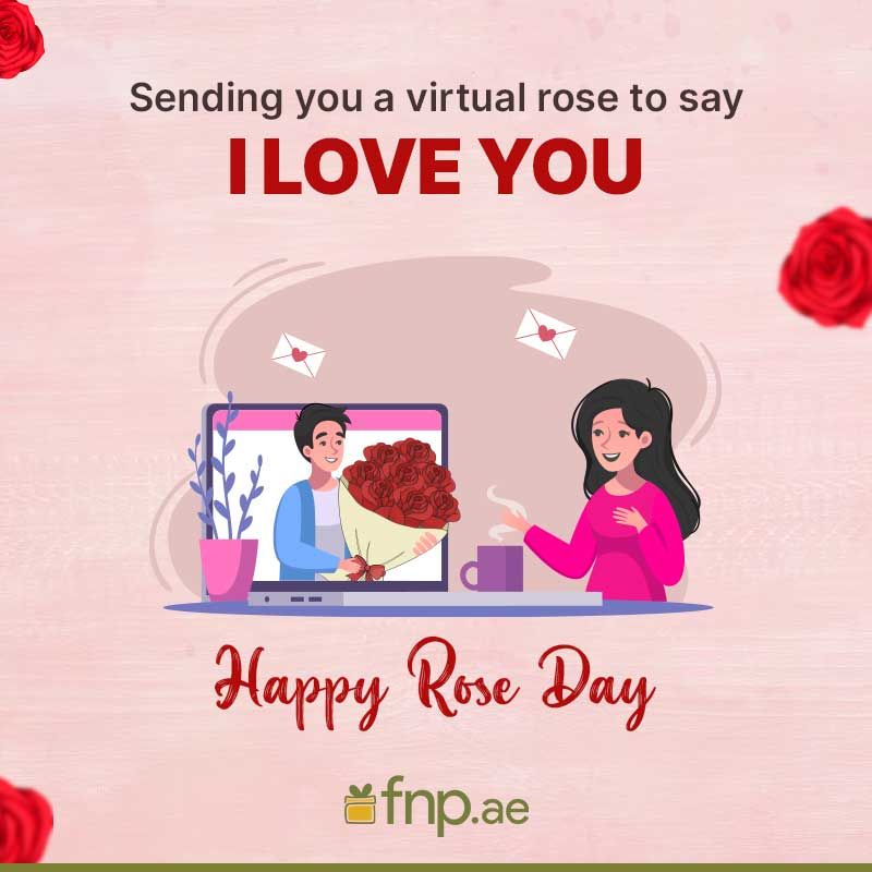 rose day stickers 2
